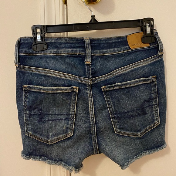 AE Ne(x)t Level High Waisted Denim Short Shorts - Picture 3 of 5